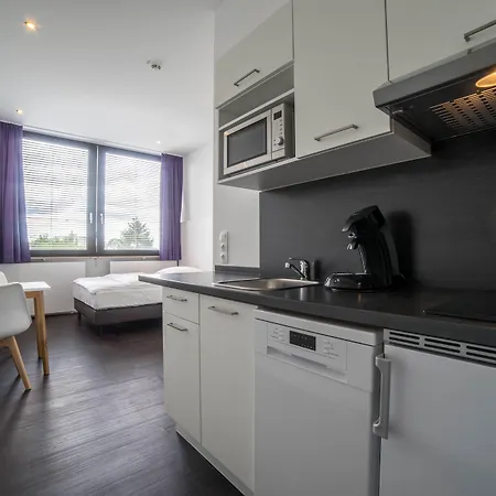 Apartmenthaus International Münih